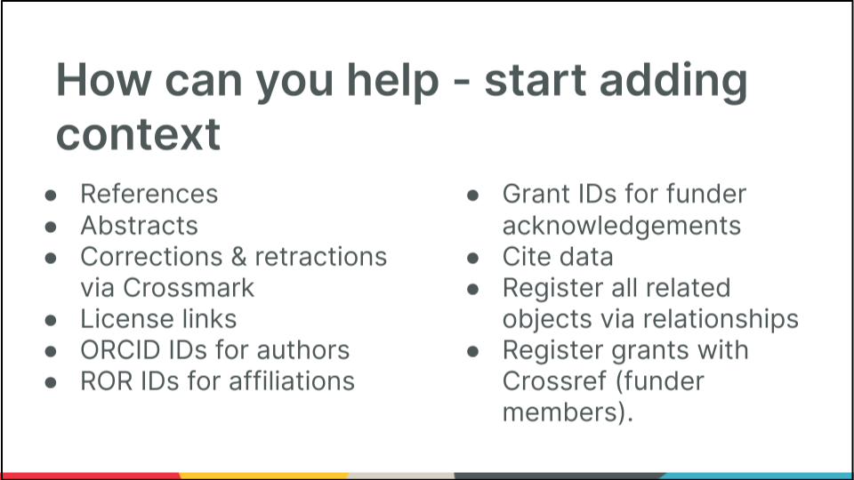 Screenshot of slide how can you help start adding text